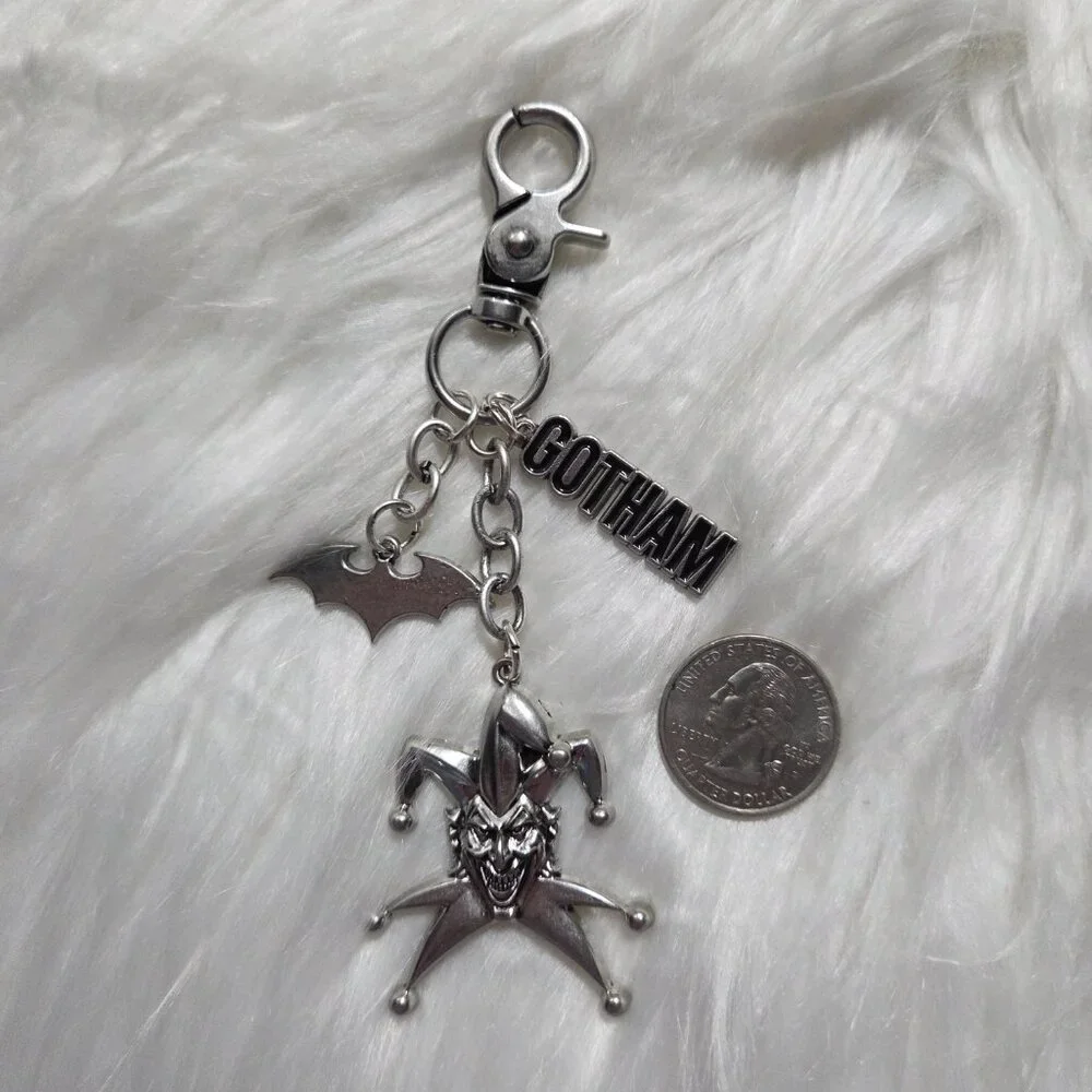 Batman Gotham Joker Keychain